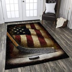 Hockey Rug Carpet Living Room Rug Home Decor home Decor Bedroom Living Room Decor