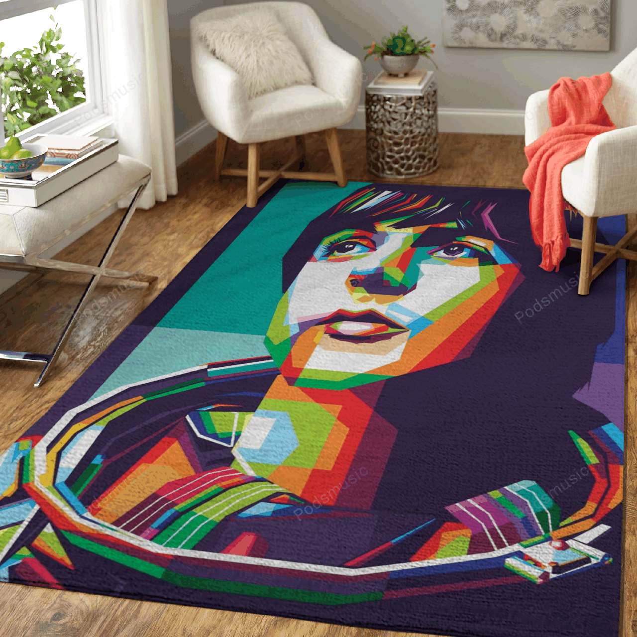 Wpap Paul Mccartney Music Art For Fans Area Rug Living Room Carpet Rug Regtangle Carpet Floor Decor Home Decor