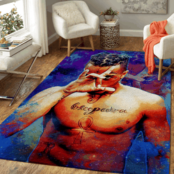 Xxxtentacion Music Space Art For Fans Area Rug Living Room Carpet Rug Regtangle Carpet Floor Decor Home Decor