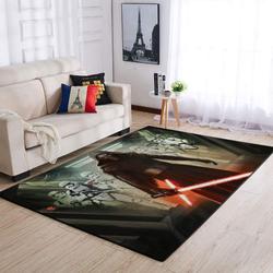 Yellow Banana Pattern Print Area Rug Living Room Rug Home Decor