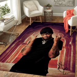 Yk Osiris Rap Music Art For Fans Area Rug Living Room Carpet Rug Regtangle Carpet Floor Decor Home Decor