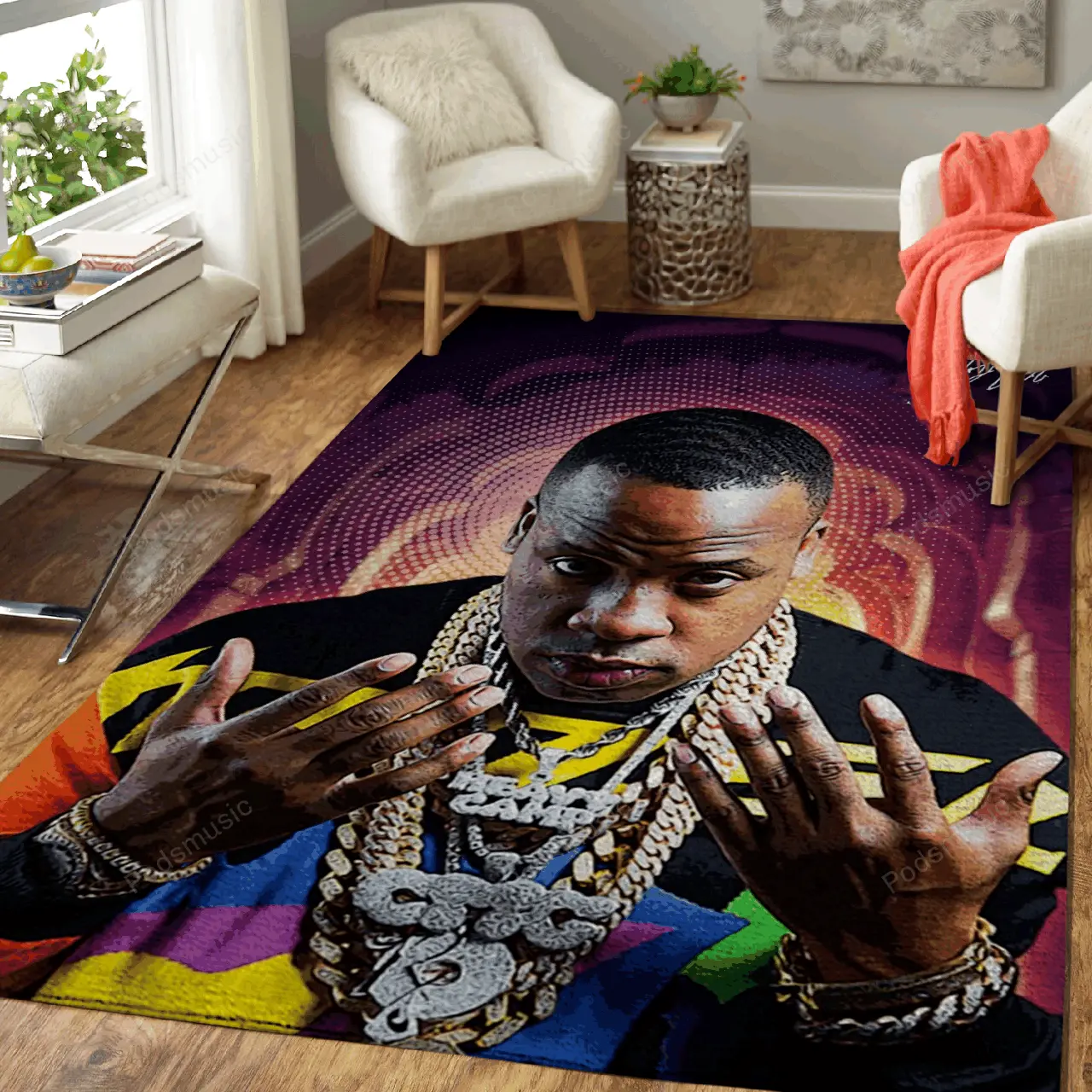 Yo Gotti Rap Music Art For Fans Area Rug Living Room Carpet Rug Regtangle Carpet Floor Decor Home Decor