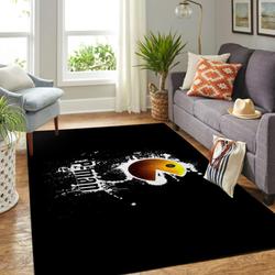 Yoga Meditation Pattern Print Area Rug Living Room Rug Home Decor