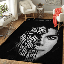 You Are Not Alone Music Legend Art For Fans Area Rug Living Room Carpet Rug Regtangle Carpet Floor Decor Home Decor