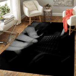 You Listen To The Music The Guitar Man Art For Fans Area Rug Living Room Carpet Rug Regtangle Carpet Floor Decor Home Decor