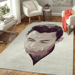 Young Johnny Cash Music Art For Fans Area Rug Living Room Carpet Rug Regtangle Carpet Floor Decor Home Decor