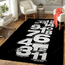 Young Sinatra Iv Music Art For Fans Area Rug Living Room Carpet Rug Regtangle Carpet Floor Decor Home Decor