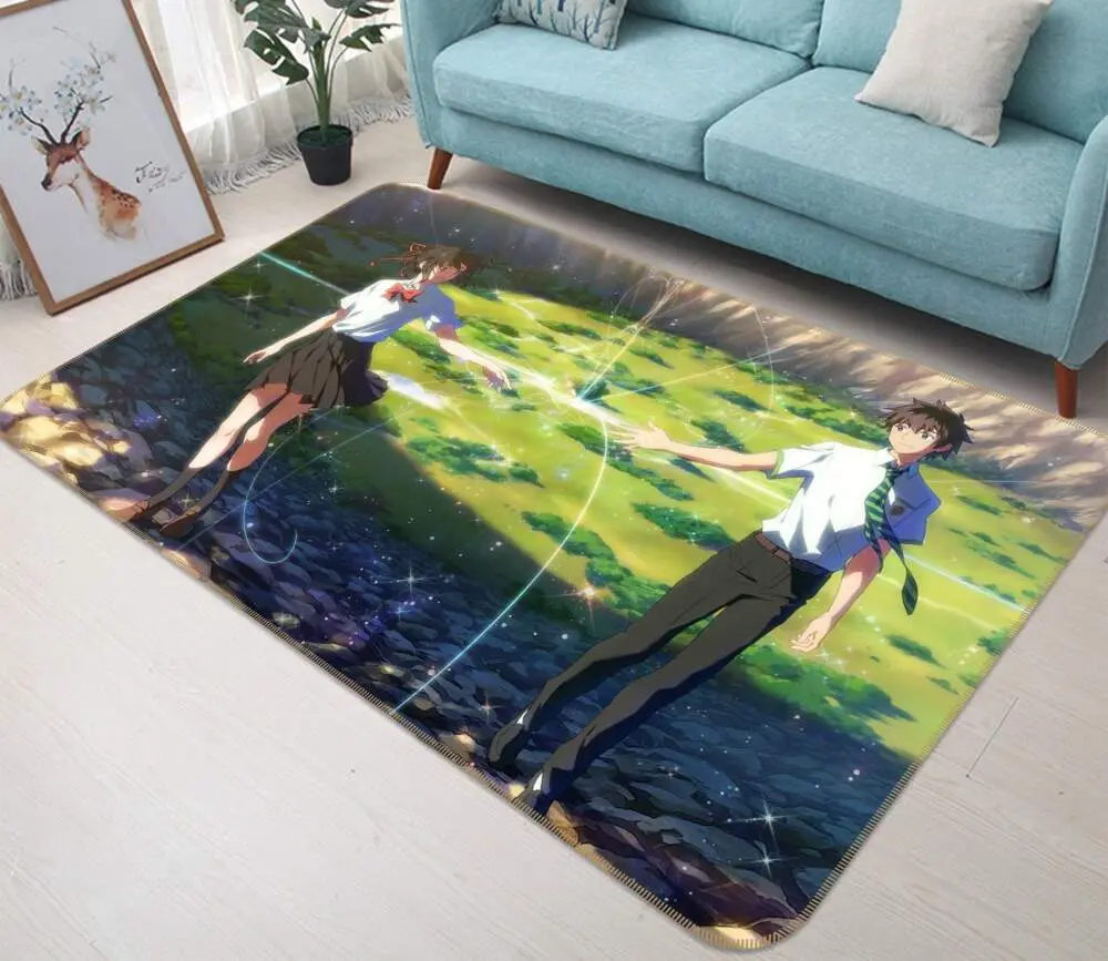 Your Name Anime 13 Area Rug Living Room And Bed Room Rug Rug Regtangle Carpet Floor Decor Home Decor