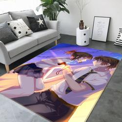 Your Name Anime 16 Area Rug Living Room And Bed Room Rug Rug Regtangle Carpet Floor Decor Home Decor