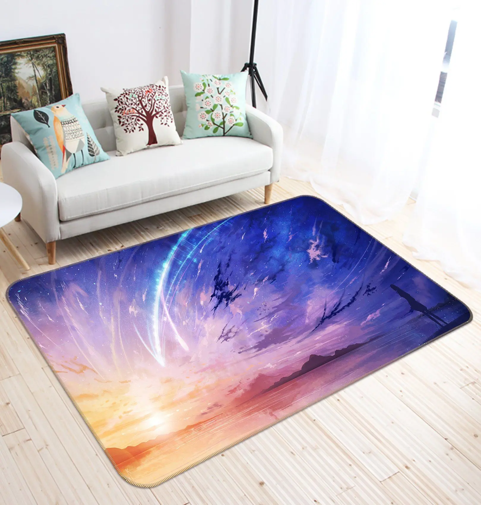 Your Name Anime 26 Area Rug Living Room And Bed Room Rug Rug Regtangle Carpet Floor Decor Home Decor