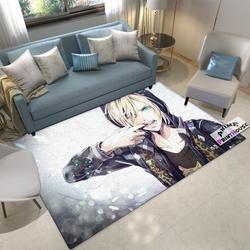 Yuri On Ice Area Rugs Anime Living Room Carpet Home Rug Regtangle Carpet Floor Decor Home Decor
