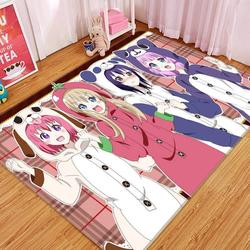 Yuruyuri Anime 5 Area Rug Living Room And Bed Room Rug Rug Regtangle Carpet Floor Decor Home Decor