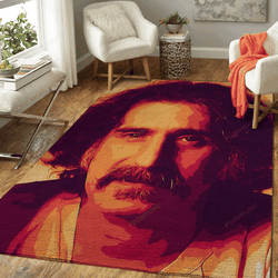 Zappa Frank Rock Music Frank Zappa Art For Fans Area Rug Living Room Carpet Rug Regtangle Carpet Floor Decor Home Decor