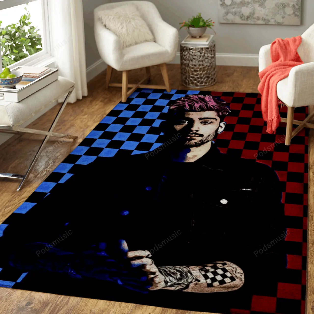 Zayn Malik Music Art For Fans Area Rug Living Room Carpet Rug Regtangle Carpet Floor Decor Home Decor