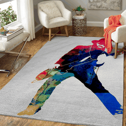 Zz Top Watercolor Music Legends Art For Fans Area Rug Living Room Carpet Rug Regtangle Carpet Floor Decor Home Decor