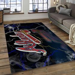 MLB Atlanta Braves Baseball Team Logo Rectangle Area AB03