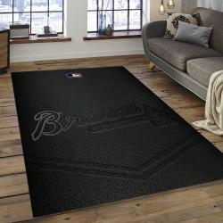 MLB Atlanta Braves Baseball Team Logo Rectangle Area AB08