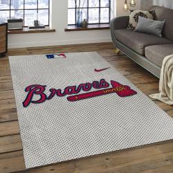 MLB Atlanta Braves Baseball Team Logo Rectangle Area AB09