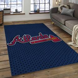 MLB Atlanta Braves Baseball Team Logo Rectangle Area AB14