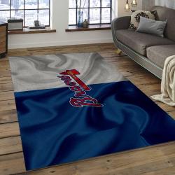 MLB Atlanta Braves Baseball Team Logo Rectangle Area AB15
