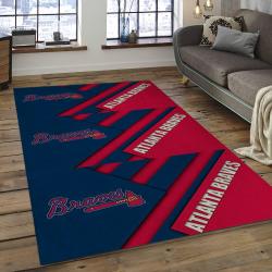 MLB Atlanta Braves Baseball Team Logo Rectangle Area AB29