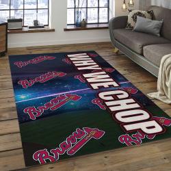 MLB Atlanta Braves Baseball Team Logo Rectangle Area AB31