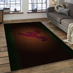 MLB Atlanta Braves Baseball Team Logo Rectangle Area AB32