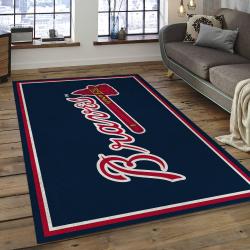 MLB Atlanta Braves Baseball Team Logo Rectangle Area AB36