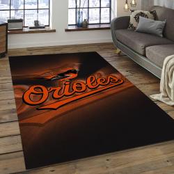 MLB Baltimore Orioles Baseball Team Logo Rectangle Area BO06