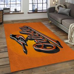 MLB Baltimore Orioles Baseball Team Logo Rectangle Area BO19