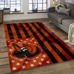 MLB Baltimore Orioles Baseball Team Logo Rectangle Area BO20