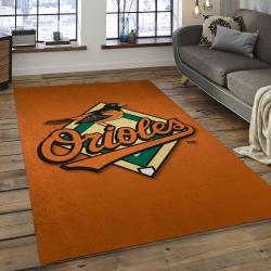 MLB Baltimore Orioles Baseball Team Logo Rectangle Area BO22