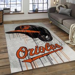 MLB Baltimore Orioles Baseball Team Logo Rectangle Area BO25