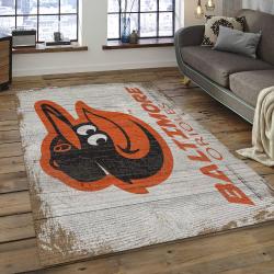 MLB Baltimore Orioles Baseball Team Logo Rectangle Area BO34
