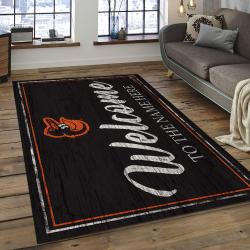 MLB Baltimore Orioles Baseball Team Logo Rectangle Area BO40