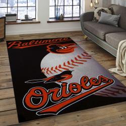 MLB Baltimore Orioles Baseball Team Logo Rectangle Area BO44