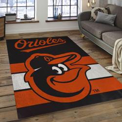 MLB Baltimore Orioles Baseball Team Logo Rectangle Area BO60