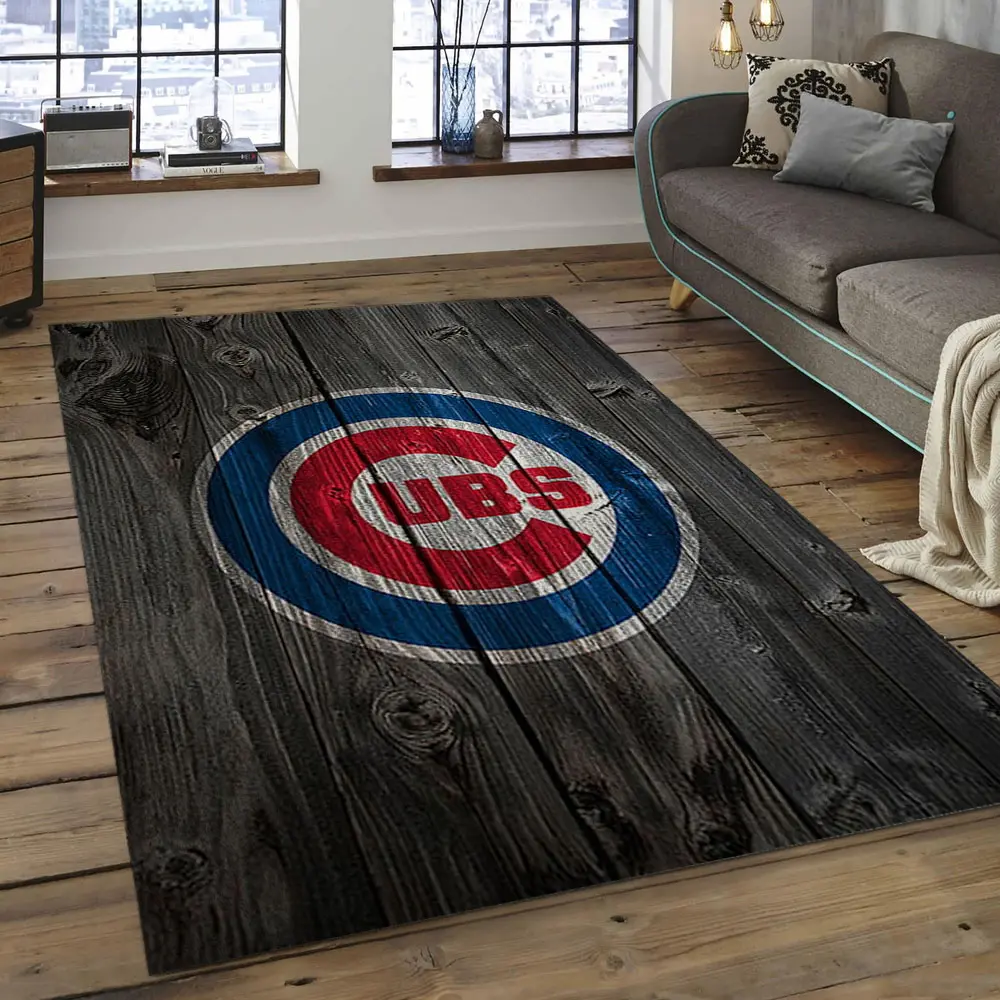 MLB Chicago Cubs Baseball Team Logo Rectangle Area CC04