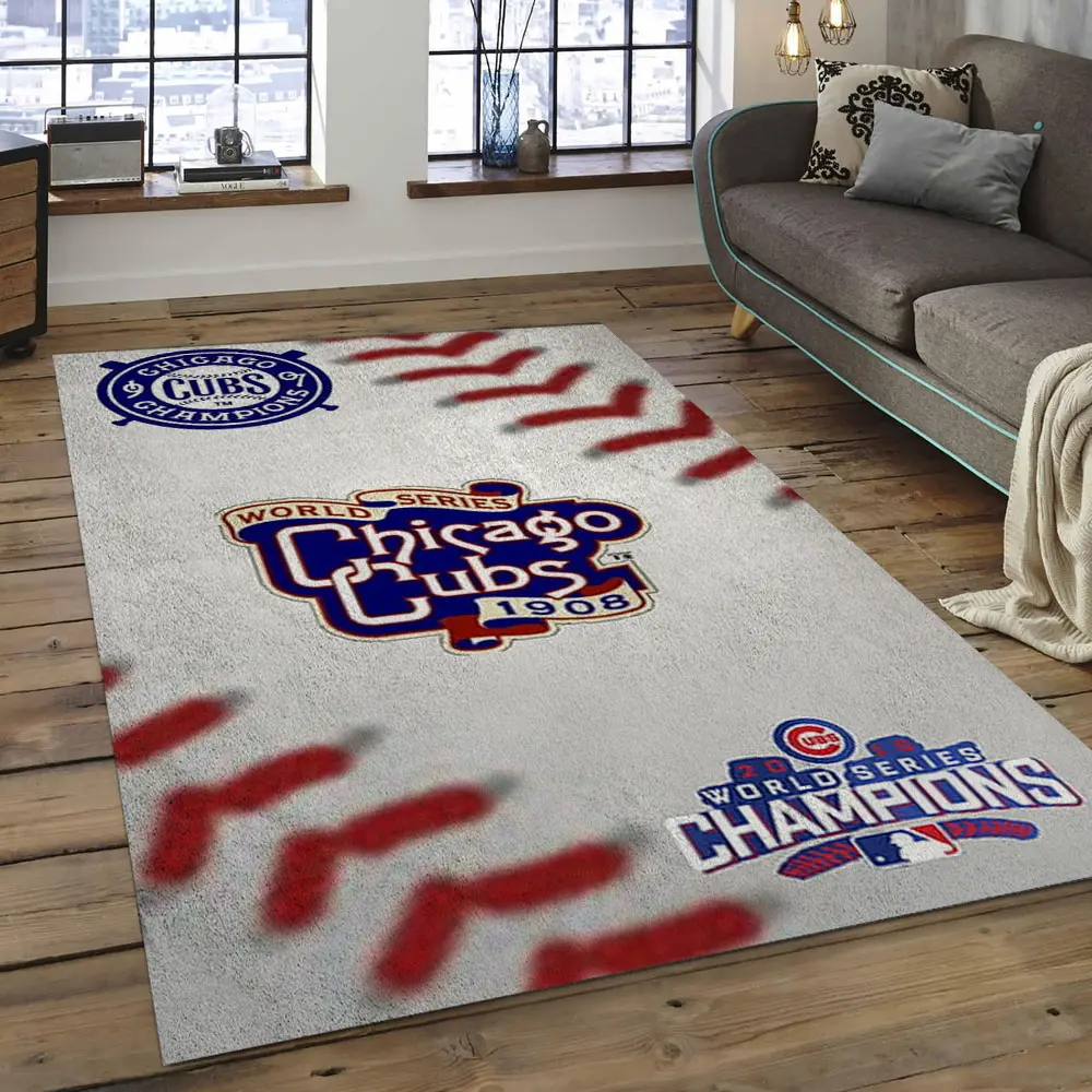 MLB Chicago Cubs Baseball Team Logo Rectangle Area CC14