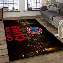 MLB Chicago Cubs Baseball Team Logo Rectangle Area CC15