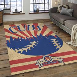 MLB Chicago Cubs Baseball Team Logo Rectangle Area CC21