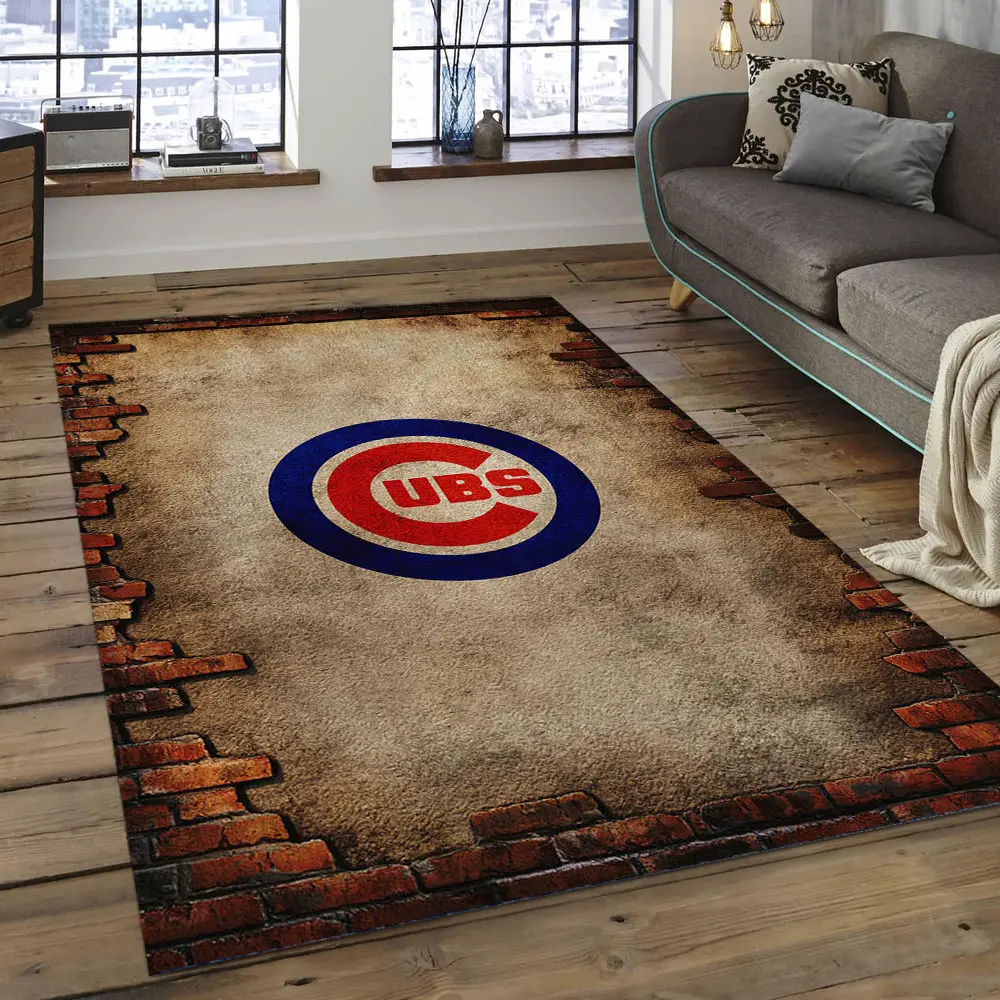 MLB Chicago Cubs Baseball Team Logo Rectangle Area CC30