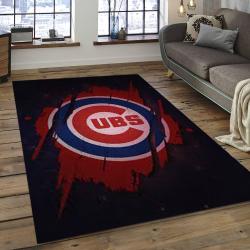 MLB Chicago Cubs Baseball Team Logo Rectangle Area CC35