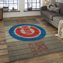 MLB Chicago Cubs Baseball Team Logo Rectangle Area CC38