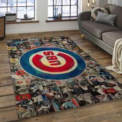 MLB Chicago Cubs Baseball Team Logo Rectangle Area CC41
