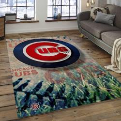 MLB Chicago Cubs Baseball Team Logo Rectangle Area CC42