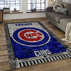 MLB Chicago Cubs Baseball Team Logo Rectangle Area CC43