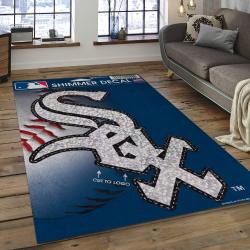 MLB Chicago White Sox Baseball Team Logo Rectangle Area CWS23