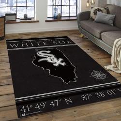MLB Chicago White Sox Baseball Team Logo Rectangle Area CWS27