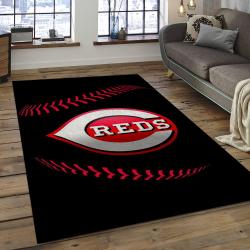 MLB Cincinnati Reds Baseball Team Logo Rectangle Area CR02